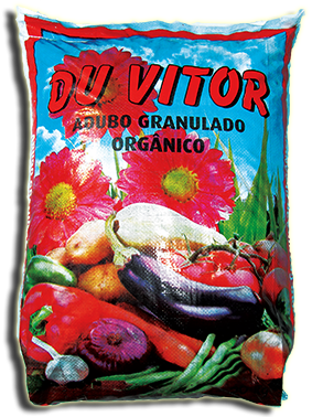 Bag of Granulated Organic Fertilizer - DUVITOR